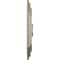 Ekena Millwork Felix Ceiling Medallion, Hand-Painted Castle Stone Crackle, 25 1/4"W x 17 1/4"H x 1 3/4"P CM25FECSC - alternate 4